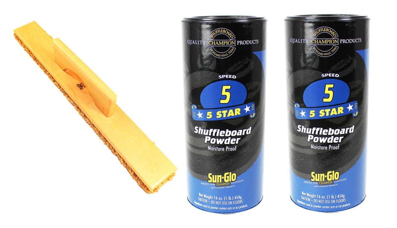 Sun-Glo شمع مسحوق شافل بورد صن-غلو #5 (16 أونصة) (عبوة من 2) - Image 2